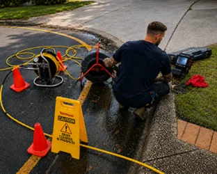 On-site drain inspection at a Woollahra property